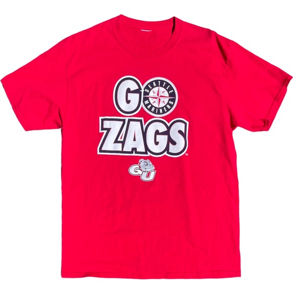 Shirts Gonzaga Bulldogs Seattle Mariners Collab Tshirt Poshmark